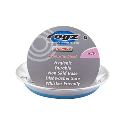 ROGZ Bowlz 防跣不銹鋼貓碗 (可選顏色)