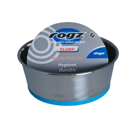 ROGZ Bowlz 防跣不鏽鋼犬用碗 (可選顏色/尺寸)