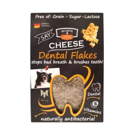 Qchefs Dental Flakes 犬用蕎麥芝士潔齒粉 (90g) / 貓用芝士潔齒粉 (80g)