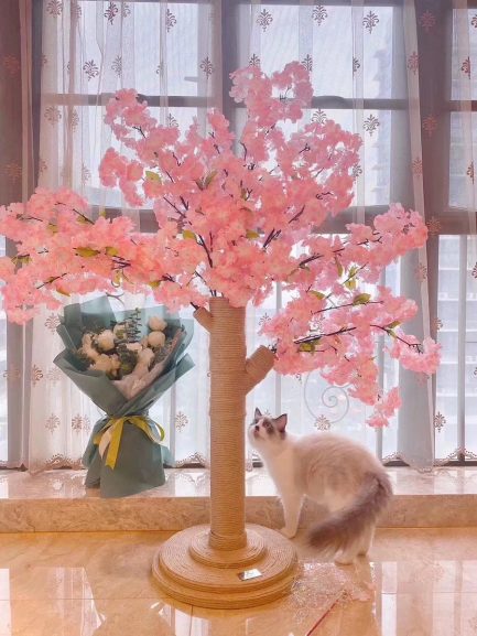 (會員優惠)VETRESKA 櫻花樹貓爬架 - Image 2