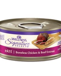 (套裝優惠24罐)Wellness Signature Select Pate 名廚精選 香濃肉醬貓濕糧主食罐 – 鮮雞拼嫩牛配方 (可選容量)