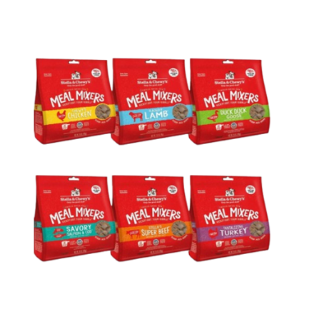 Stella & Chewy's Meal Mixers 乾糧伴侶系列凍乾生肉狗糧