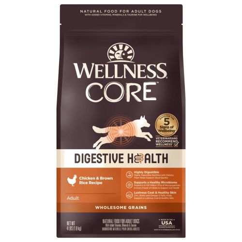 Wellness CORE Digestive Health 消化易 雞肉紅米配方狗糧