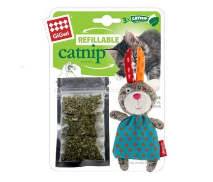GiGwi Refillable Catnip 貓草袋公仔