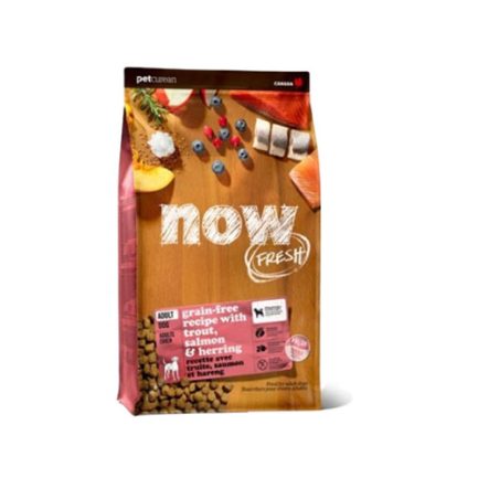 NOW FRESH!™ 無穀物全犬種成年魚肉狗糧配方(鱒魚, 三文魚, 希靈魚)
