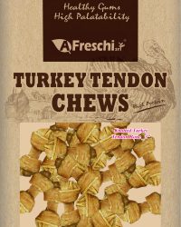 A Freschi Srl 天然火雞筋3吋打結骨 130g