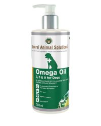 Natural Animal Solutions (NAS) Omega Oil 3,6 & 9 有機奧米加油3, 6&9(狗用) (可選容量)
