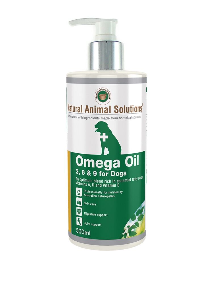 Natural Animal Solutions (NAS) Omega Oil 3,6 & 9 狗用有機奧米加油3, 6&9 500ml