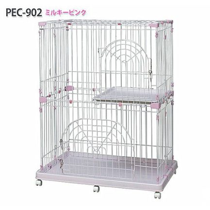 (會員優惠)日本 IRIS 室內日系二層貓籠 (PEC-902)