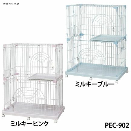 (會員優惠)日本 IRIS 室內日系二層貓籠 (PEC-902) - Image 2