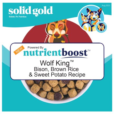 Solid Gold素力高 Nutrientboost(NB) Wolf King (野牛)中大型成犬乾狗糧 22lbs - Image 4