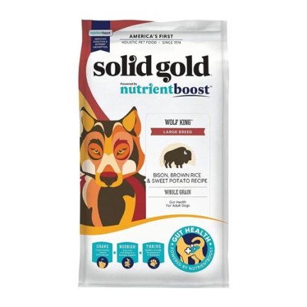 Solid Gold素力高 Nutrientboost(NB) Wolf King (野牛)中大型成犬乾狗糧 22lbs