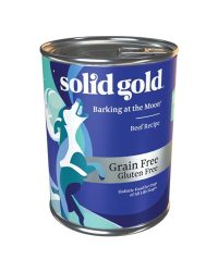 (原箱優惠)Solid Gold素力高 Barking at the Moon 無穀物抗敏牛肉狗罐頭 (13.2oz x6罐)