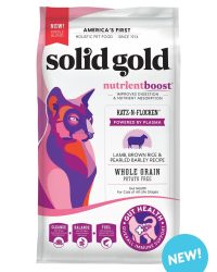 Solid Gold素力高 Nutrientboost(NB) Katz-N-Flocken 全年齡優質乾貓糧