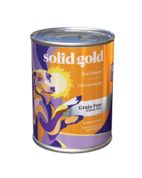 (原箱優惠)Solid Gold素力高 Sun Dancer 無穀物低卡雞肉狗罐頭 13.2oz (13.2oz x6罐)