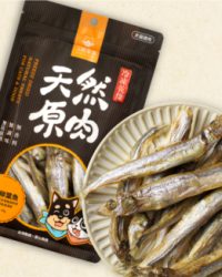 汪喵星球 冷凍乾燥原肉小零嘴 海味系列 – 爆蛋柳葉魚 40g (貓犬用)