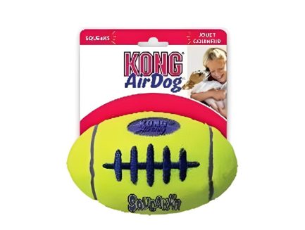KONG Air Squeaker Football 欖球玩具 (可選尺寸)