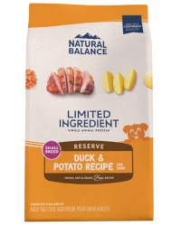 Natural Balance – 無穀物鴨肉薯仔成犬糧 (細細粒)