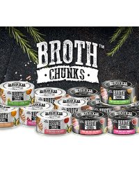 Absolute Holistic Broth Chunks 原塊厚肉菜湯主食罐頭 80g (貓/狗)