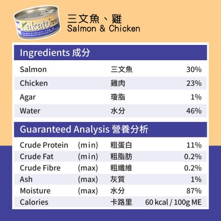 Kakato Chicken & Salmon in Jelly 2