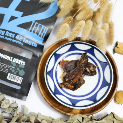 Pet Pack Crocodile Jerkys 風乾鱷魚肉 70g1