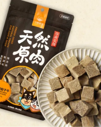 汪喵星球 冷凍乾燥原肉小零嘴 山味系列 – 骰子牛 40g (貓犬用)