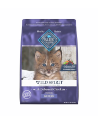 (限時特價65折)BLUE BUFFALO 美國藍摯 WILD SPIRIT GRAIN FREE 室內幼貓 無穀物雞肉貓糧