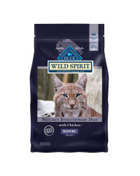 (限時特價65折)BLUE BUFFALO 美國藍摯 WILD SPIRIT GRAIN FREE 室內高齡貓 無穀物雞肉貓糧 4lbs