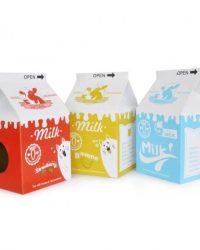 瓦通紙貓抓板附貓草(牛奶盒)(可選顏色)