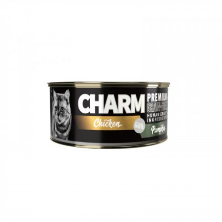 CHARM 野性魅力 特級無穀貓罐 Chicken with Pumpkin 濃湯雞肉伴南瓜 80g