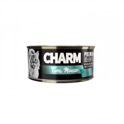 CHARM 野性魅力 特級無穀貓罐 Tuna Mousse 柔滑鮪魚慕絲 80g