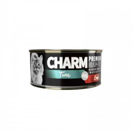 CHARM 野性魅力 特級無穀貓罐 Tuna with Crab 濃湯鮪魚伴蟹肉 80g