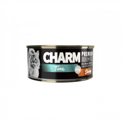 CHARM 野性魅力 特級無穀貓罐 Tuna with Shrimp 濃湯鮪魚伴鮮蝦 80g