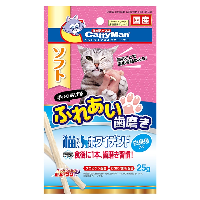 CattyMan 貓用白身魚軟潔齒棒 25g