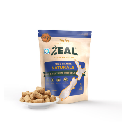 Zeal Freeze Dried Beef & Venison Morsels 冷凍脫水牛、鹿小食100g