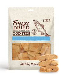 Absolute Bites Freeze Dried Cod Fish 天然凍乾 –  鱈魚 30g (貓貓食用)