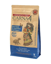 Carna4 全貓糧 – 無穀物 雞肉、雞肝、蛋配方 烘焙風乾糧