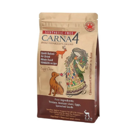 Carna4 小型全犬糧 - 無穀物鹿肉配方烘焙風乾糧