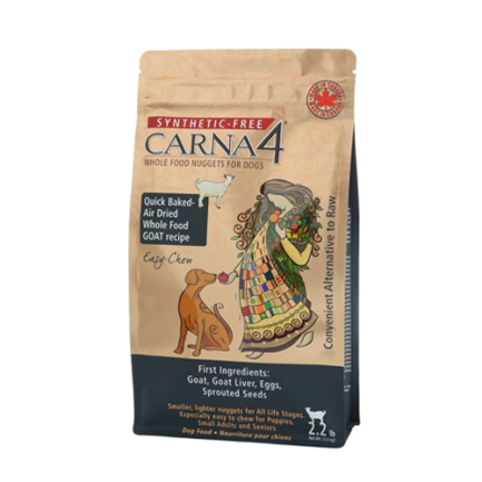 Carna4 小型全犬糧 - 無穀物山羊配方烘焙風乾糧