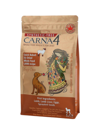 Carna4 小型全犬糧 – 有穀物 羊肉、羊肉肝、雞蛋配方 烘焙風乾糧