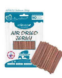 Adorable Adorpets Salmon Strip 天然無穀物風乾 三文魚絲 100g