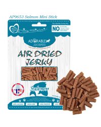 Adorable Adorpets Salmon Mini Stick 天然無穀物風乾 三文魚迷你條 100g