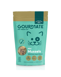Gourmate Mini Mussels 100%紐西蘭凍乾珍珠綠唇貽貝 25g(貓)