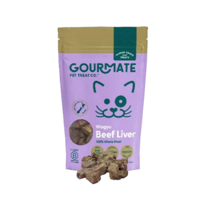 Gourmate Wagyu Beef Liver 100%紐西蘭凍乾珍貴和牛牛肝 25g(貓)