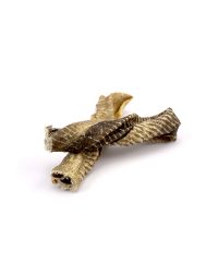 Skipper’s Fish Skin Twists Short 天然膠原魚皮紐棒(短款 – 約10cm-13cm長) 200g