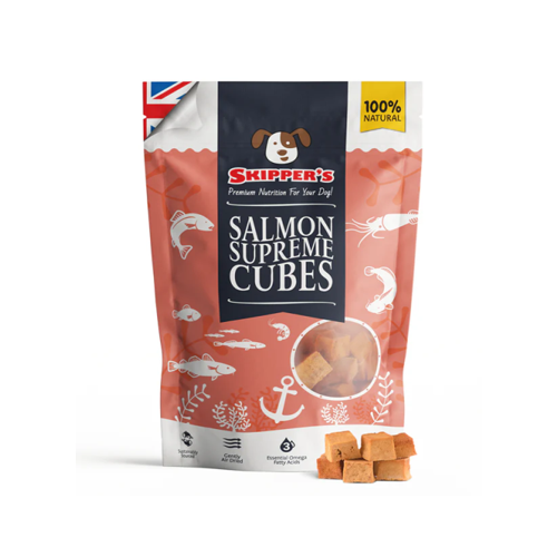 Skipper’s Salmon Supremes Cubes天然三文魚潔齒脆粒(可選份量)