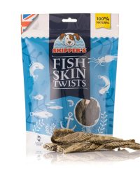 Skipper’s Fish Skin Twists 天然膠原魚皮紐棒(可選份量)
