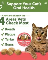 Whimzees 貓用潔齒餅 雞肉三文魚味 2oz