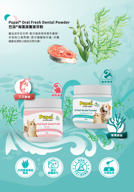 海藻深層潔牙粉(三文魚味) 2