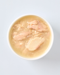 Pramy 功能性貓濕包 –  肉汁系列 高級白肉吞拿魚＋小銀魚 – 強骨健骼 (一盒12包)